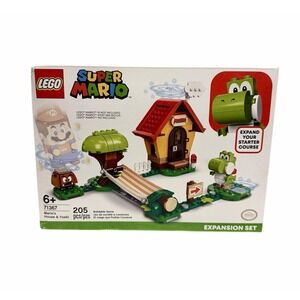 Lego Super Mario Mario's House & Yoshi Expansion Set New Sealed 71367 Retired